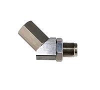 CGBWMB Car Capteurs d'oxygène Connecteur Universel pour Mini-capteur D'oxygène O2, Convertisseur Catalytique, en Acier Inoxydable, 135 Degrés Sonde Lambda d'oxygène O2