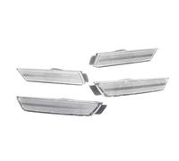 CGBWMB Feu Arrière Pour Chevrolet Pour Camaro 2010-2015 Sans Ampoule/lentille Prise Pare-chocs Avant Arrière Voiture Feux Position Latéraux Couvercles Boîtiers Feu Arrière Voiture(4pcs b)