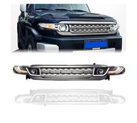 CGBWMB Feux Avant Pour Toyota FJ Pour Cruiser 2007 2008 2009 2010 2011 2012 2013 2014 2015 Phares À LED Avec Calandre 1 Paire Voiture Phares(Avec kit xénon)