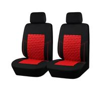CGBWMB Housses Siège Auto Housse De Presse À Fermeture Éclair pour La Plupart des Voitures SUV 3 pour Dossier Siège Arrière Texture Pneu Ensemble Complet Universel(Black Red 2 Seat)