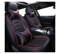 CGBWMB Housses Siège Auto Housses de siège Voiture Ensemble Complet Protections pour Nissan pour Qashqai pour Micra pour Note pour X-Trail pour Leaf pour Almera(Red)