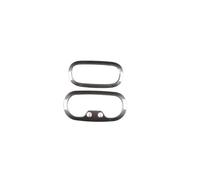 CGBWMB Intérieur Voiture pour Hummer H3 2005-2009 Autocollant Décoratif pour Cadre De Lampe De Lecture Avant Et Arrière Accessoires Voiture Voiture L'intérieur(Carbon Fiber)