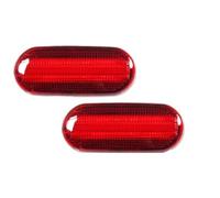 CGBWMB Phare Arrière Pour VW Pour Beetle Pare-chocs Avant Garde-boue Arrière Feux De Position Latéraux Assemblage DRL/clignotants Stationnement Lumières Feux Arrières Auto(Red Rear Side)