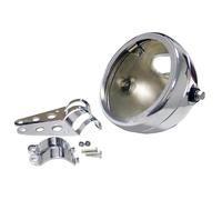 CGBWMB Phares Avant Pour Moto 1 Pièce 5-3/4 Pouces LED Phare Anneau De Montage Support Adaptateur Accessoires 5,75" Boîtier(Chrome)
