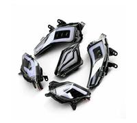 CGBWMB Phares Avant Pour Moto Pour Tmax530 Pour TMAX530 Pour T-MAX 530 2012 2013 2014 2015 2016 Moto LED Avant Clignotant Feu Arrière Feu Stop(A set)