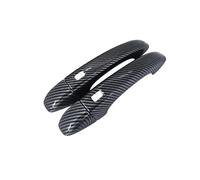 CGBWMB Poignée De Porte Pour Talisman Pour Samsung SM6 2015-2022 Autocollants De Couverture Poignée Porte Extérieure Voiture Ensemble Garniture(2Door 2 Smart Button)