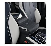 CGDXG Coussin d'Accoudoir de Voiture avec Boîte à Mouchoirs pour Mini Countryman ALL4 F54 F55 F56 F57 F60,Coussin Conduite en Mousse à Mémoire,Accoudoir Protection pour Véhicules,Black