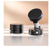 Support de Téléphone à Ventouse Magnétique sous Vide pour Porsche Panamera G1/G2 Cayenne/Cayenne Coupe Macan,Bras en Aluminium Réglable à 360 ° Aimants Puissants,1pc-Black