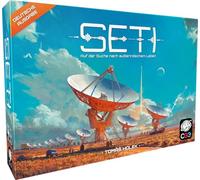 CGE Czech Games Edition SETI : à la Recherche de la Vie Extraterrestre - Jeu de société astronomique dans l'espace - Jeu d'exploration stratégique de Science-Fiction dans Le Cosmos - Allemand - 1 à 4