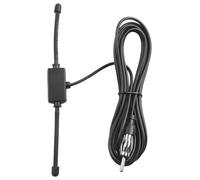 CGEAMDY 1 patch d'antenne radio FM universel pour voiture Noir 3 m