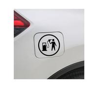 CGEAMDY 2 Pièces Autocollants Voiture Humour, Autocollants De Bouchon Autocollant De Voiture, Réservoir Autocollants Drôles Voitures, Consommation D'Essence éLevée Jauge Stickers Décoratif(Noir)