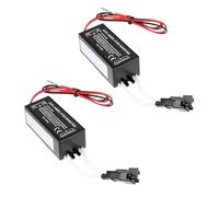CGEAMDY 2 Pièces CCFL Inverter Rechange pour Les Yeux d'ange, Kit D'anneaux D'yeux d'ange 12V étanche De Rechange, Ballast Inverseur CCFL Femelle De Rechange pour Anneaux Halo Angel Eyes