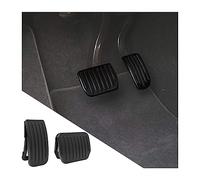 CGEAMDY 2pcs Coussinets de Pédale D'Embrayage, Pédales de Voiture, Pédales Antidérapantes Universelles de Voiture, Voiture Universelle Pédale Frein a Essence Automatique Antidérapante(Noir)