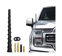 CGEAMDY Antenne Radio Voiture Auto Courte Amplifiée Autoradio, 17.5CM Toit Antenne Remplacement pour Stéréo Auto Camion Véhicule, FM AM Antenne Hélicoïdale Tige Antenne Mât