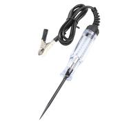 CGEAMDY Automobile Testeur De Continuité De Circuit électrique 6V/12V/24V DC, Testeur Continuité Du Circuit électrique La Voiture, Testeur De Circuit électrique Voiture Avec Lampe Témoin(Noir)