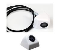 CGEAMDY Caméra de recul universelle HD 155° 720P étanche - Pour voiture, SUV, camping-car, remorque, caravane, camionnette, pick-up (blanc)