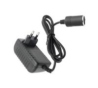 CGEAMDY Converter AC to DC Converter 220V to 12V Adapter, Converter 220V to 12V Adapter with Car Cigarette Lighter Transformers, Transformateur d'alimentation AC 220V vers DC 12V/2A Adaptateur