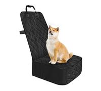 CGEAMDY Coussin De Siège De Voiture, Protecteur De Siège Auto Antidérapant Confort Housses Sièges Arrière Protecteur Siège Avant Voiture, Protège Coussin Sièges Véhicule pour Chiens Et Enfants(Noir)