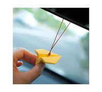 CGEAMDY Pendentif Pour Rétroviseur De Voiture, Ornement Voiture D'avion Papier, Pendentif Rétroviseur Avion En Papier, Décoration Intérieure Rétroviseur Avion Papier Accessoires Voiture(Jaune)