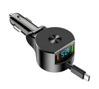 CGEAMDY Prise Adaptateur Allume Cigare USB Chargeur Telephone Voitures, Chargeur Allume-Cigare Voiture Universal, Transmetteur FM Bluetooth, Adaptateur Bluetooth Voiture Transmetteur FM Radio Voiture