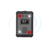 CGEAMDY Répulsif à Martres à Haute Fréquence, Répulsif Martres Voiture avec Lumière Clignotante, Répulsif Ultrasonique pour Martres à Batterie pour Voiture 12V, pour Jardin, Abri De Voiture, Garage
