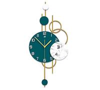 CGF- Pendules murales Grande Horloge Murale, horloges murales à Piles, Horloge silencieuse de Style campagnard, décorative pour la Cuisine, la Maison, Le Salon, la Ferme, Les Chambres