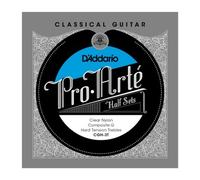 CGH-3T PRO-ARTE CLEAR NYLON JEU DE 3 CORDES AIGUES POUR GUITARE CLASSIQUE TENSION FORTE