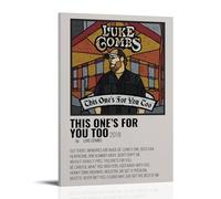 CGHSDJ Impression sur toile imperméable HD résistante aux UV de This One's for You par Luke Combs - Convient pour les salons et les couloirs - Cadeau idéal - Style cadre - 30 x 45 cm