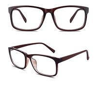 CGID Fausses Lunettes de Vue Femme Homme Lunettes Sans Correction Lunettes à Verres Transparente CN12