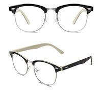 CGID Fausses Lunettes de Vue Femme Homme Lunettes Sans Correction Lunettes à Verres Transparente CN56