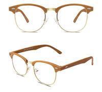 CGID Fausses Lunettes de Vue Femme Homme Lunettes Sans Correction Lunettes à Verres Transparente CN56