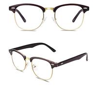 CGID Fausses Lunettes de Vue Femme Homme Lunettes Sans Correction Lunettes à Verres Transparente CN56