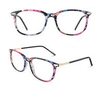 CGID Fausses Lunettes de Vue Femme Homme Lunettes Sans Correction Lunettes à Verres Transparente CN79