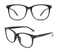 CGID Fausses Lunettes de Vue Femme Homme Lunettes Sans Correction Lunettes à Verres Transparente CN81