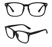 CGID Fausses Lunettes de Vue Femme Homme Lunettes Sans Correction Lunettes à Verres Transparente CN82