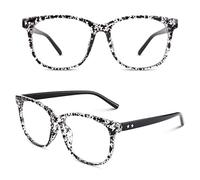 CGID Fausses Lunettes de Vue Femme Homme Lunettes Sans Correction Lunettes à Verres Transparente CN81