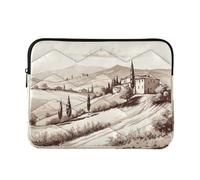 Cgiub Vintage House Housse de protection pour ordinateur portable 15-16 pouces Housse de protection antichoc pour ordinateur portable, tablette, 40 x 30 x 2 cm