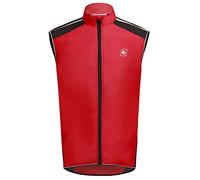 CGLRybO Excellent gilet réfléchissant pour la course, le cyclisme, la marche, le meilleur équipement de sécurité pour homme et femme pour les activités de plein air, Rouge, L