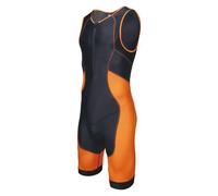 CGLRybO Triathlon Triathlon Combinaison sans manches pour la peau pour la course, la natation, le cyclisme, vêtements de sport à séchage rapide, orange11, XL