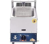 CGLYYDS 10L/20L Professionnelle Friteuse à Gaz,Deep Fryer Friteuse à gaz Professionnelle, avec paniers et couvercles, pour Frites Beignets Poisson,10L
