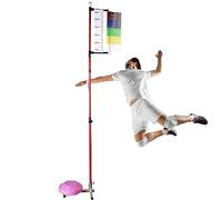 CGLYYDS Adults Vertical Jump Tester, Réglable Galvanisé en Acier De Tuyau D'équipement D'équipement D'équipement De Saut Dispositif De Test De Testeur, Facile à Installer (3,9 Pieds-11,5 Pieds)
