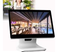 CGLYYDS Caisse enregistreuse Tactile de 15 Pouces, Tablette Mobile, Caisse enregistreuse, écran capacitif LED multitouch, Moniteur de Position,pour Vente au détail et Point de Vente,FrenchSystem