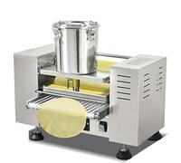 CGLYYDS Machine à crêpes Automatique pour gâteaux Mille-Feuilles, crêpière Professionnelle, diamètre des crêpes : 15 à 23 cm, épaisseur : 0,4 à 1,2 mm, Vitesse réglable 8in