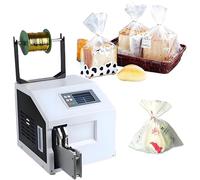 CGLYYDS Machine Automatique de Ligature torsadée, scelleuse de Fil doré, diamètre de Ligature 5-30 mm, équipement de Fermeture de Sacs pour Jouets en Pain A