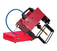 CGLYYDS Machine de marquage, Machine de marquage de Gravure par Points pneumatique portative portative de 100 * 20 mm pour créer des Lettres, des numéros de série, des Codes VIN et des numéros