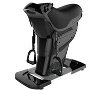 CGLYYDS Machine D'équitation électrique, 200 W, Simulation 3D, 20 Vitesses, écran LCD à Une Touche, équipement De Fitness Aérobique pour La Taille, Les Jambes, Les Hanches Black