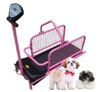 CGLYYDS Tapis de Course pour Chiens, équipement d'exercice pour Chiens de Compagnie, avec écran LCD, Tapis de Course pour Chiens de Petite et Moyenne Taille, Tapis de Course d'intérieur