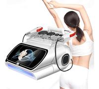 CGLYYDS Thérapie Tecar Portable de Soins Profonds 448 kHz,Machine de raffermissement de la Peau, trancheuse pénétrante pour Le Corps Ret CET,Machine d'amincissement du Corps en Salon