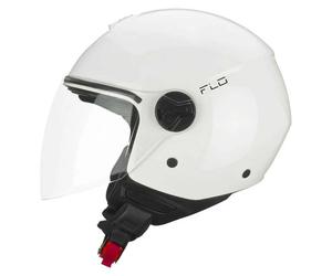 Cgm 167a Flo Mono Short Screen Open Face Helmet Blanc M1