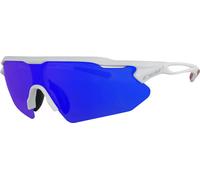 CGM 770A FLY Iridium Plus Blanc Lentille bleue Lunettes de vélo et de ski homologuées